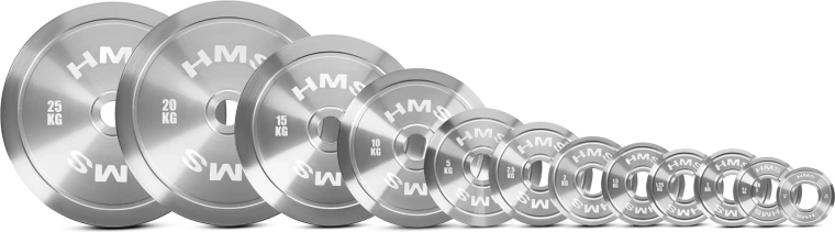 Disque olympique en acier HMS 1,5 kg