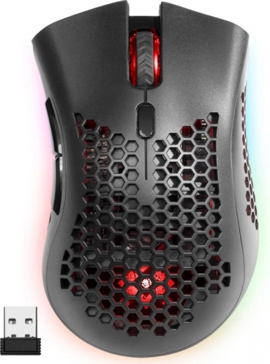 Kabellose Gaming-Maus Warlock RGB