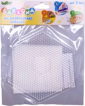 Gabarit pour perles à repasser – hexagone