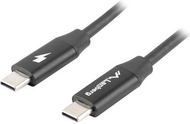 Lanberg USB-C cable USB-C to USB-C 1 m black