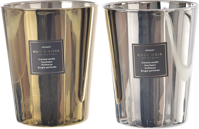 Scented candle in a glass jar 380 g (2 variants)