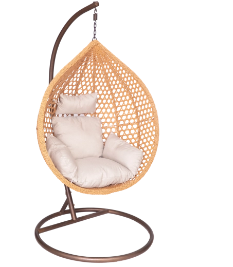 Spacious basket for perfect relaxation
