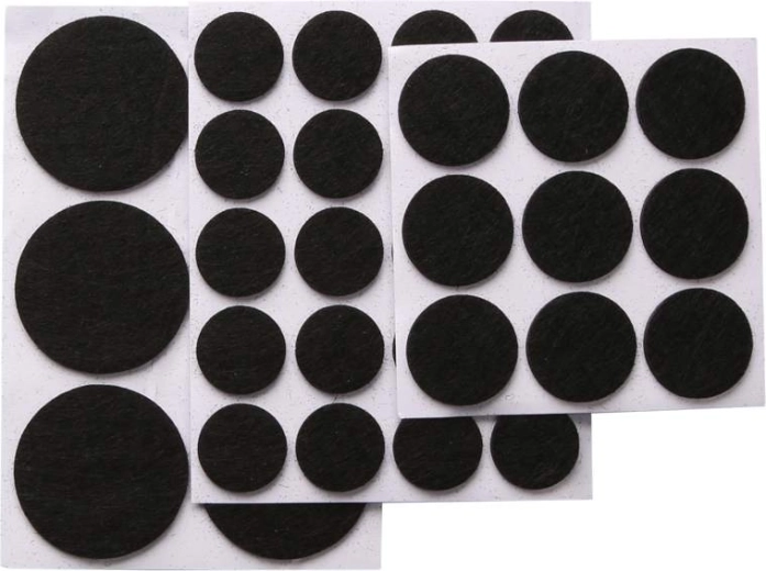 Altom Design set vilten meubelglijders 35 stuks