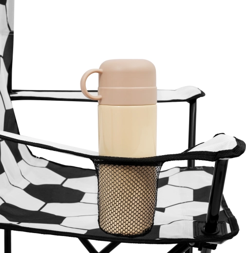 Porte-gobelet intégré dans l’accoudoir