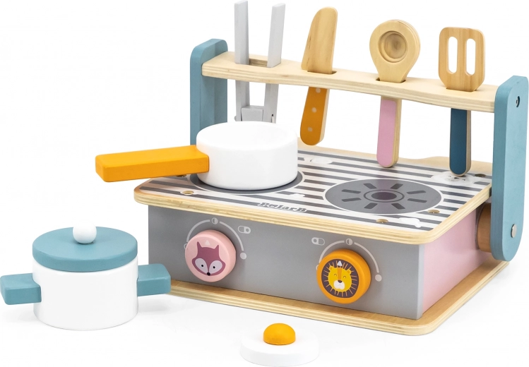 VIGA wooden folding kitchen and grill