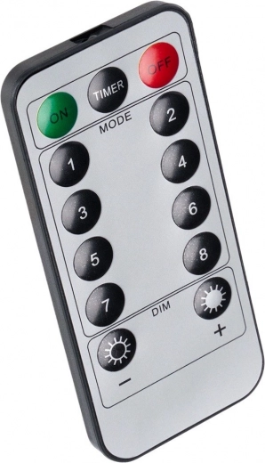 Komfortable Steuerung per Fernbedienung