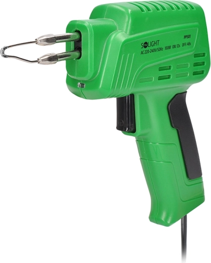Solight soldeerpistool 100 W set in koffer