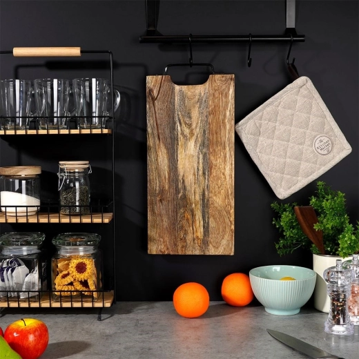 Praktisch metalen handvat