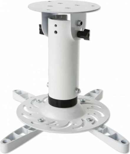 Plafondbeugel voor projector 20 cm wit