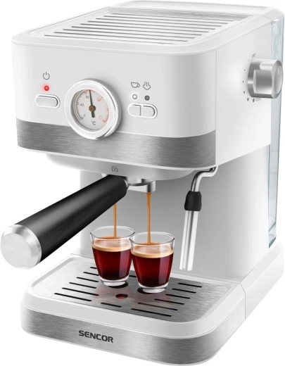 Machine à espresso à porte-filtre Sencor SES 1720WH