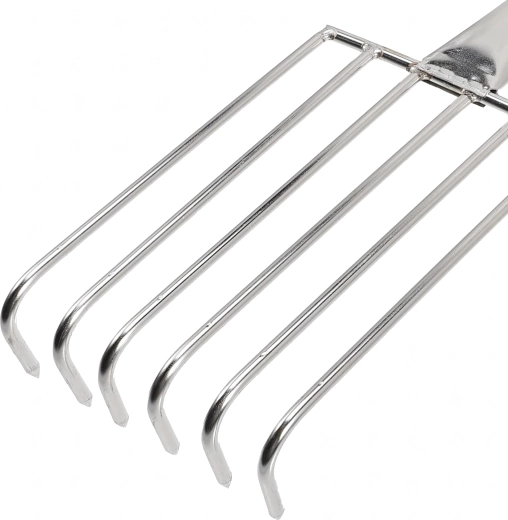 6 dents métalliques robustes