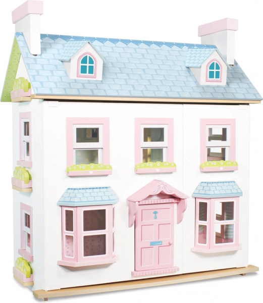 Le Toy Van Mayberry Manor Dollhouse – Luxury Wooden Three-Storey Dollhouse