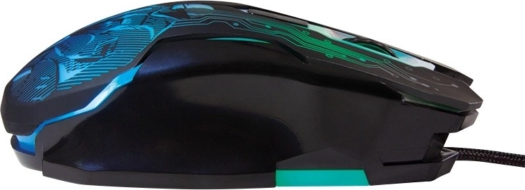 Ergonomic shape and durable braided cable