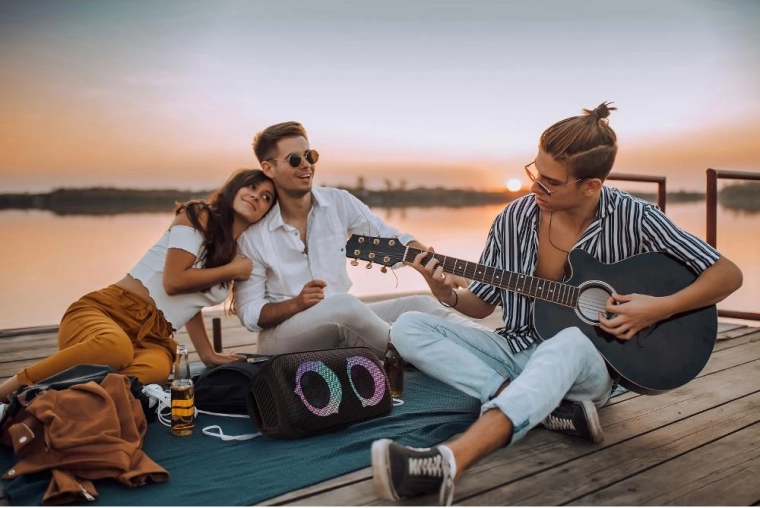 Muziek binnen en buiten