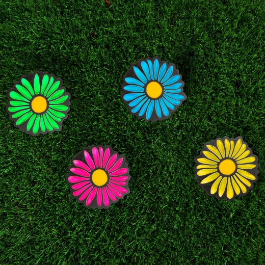 Kleurrijke bloemendecoratie