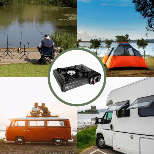 Kompaktes Design mit Koffer