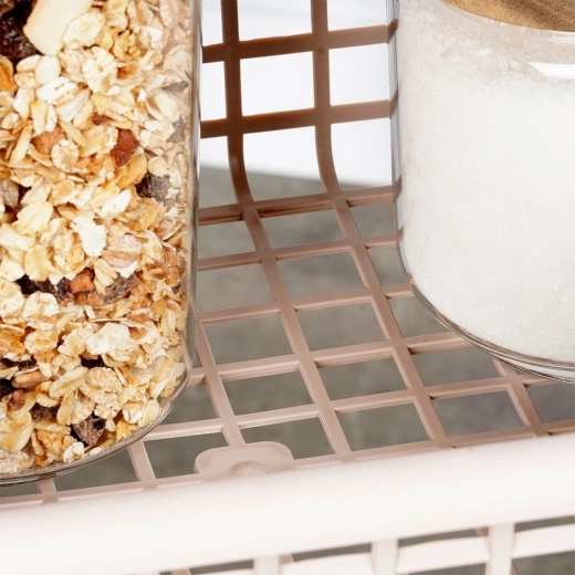 Ventilated baskets for clarity and hygiene