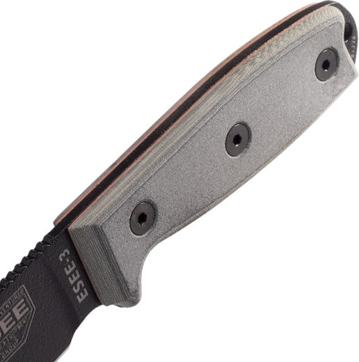 Micarta handgreep met zekere grip