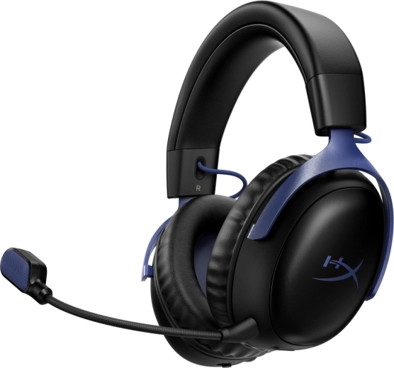 Casque gaming sans fil HyperX Cloud III S noir et bleu