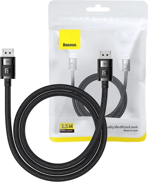 Câble DisplayPort 8K 1,5 m Baseus Haute Définition