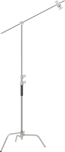 Neewer stainless steel C-stand 320 cm with boom arm