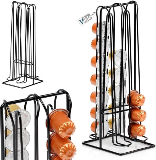 Durable black metal and stable base