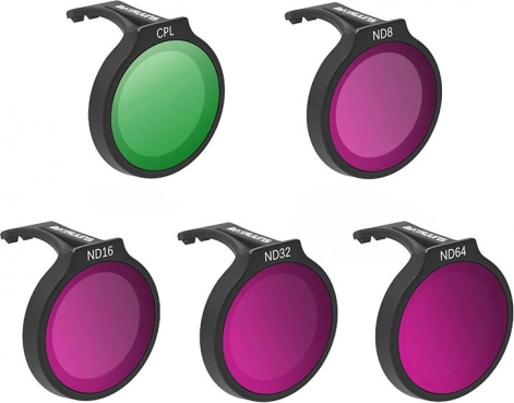 Sunnylife set van vijf filters voor DJI Neo