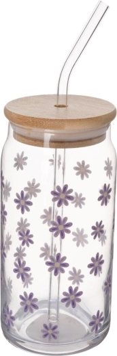 Glazen rietje voor comfortabel drinken