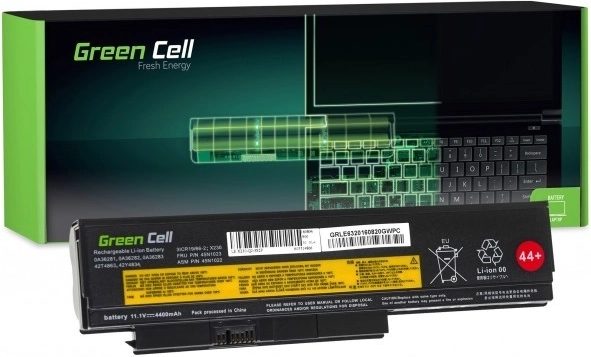 Green Cell-batterij voor Lenovo ThinkPad X220 en X230