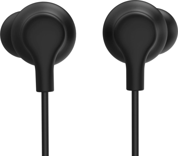 Comfortabel in-ear ontwerp met 3 maten dopjes
