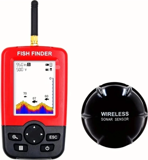 Draagbare dieptemeter FLYTEC XJ-01 met draadloze sonar