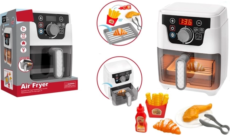 Friteuse à air pour enfants avec lumières et sons