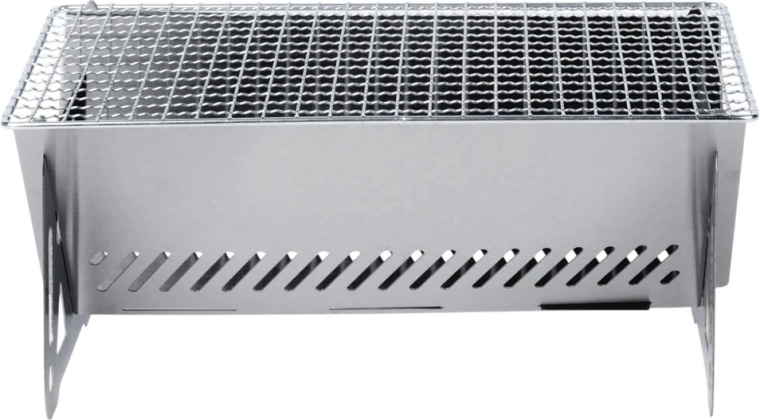 Acier inoxydable résistant et grille chromée