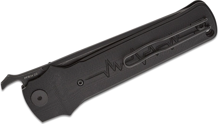 Poignée G10 robuste et clip discret