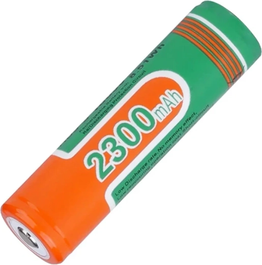 Batterie rechargeable Superfire Li-Ion 18650 2300 mAh avec protection PCB