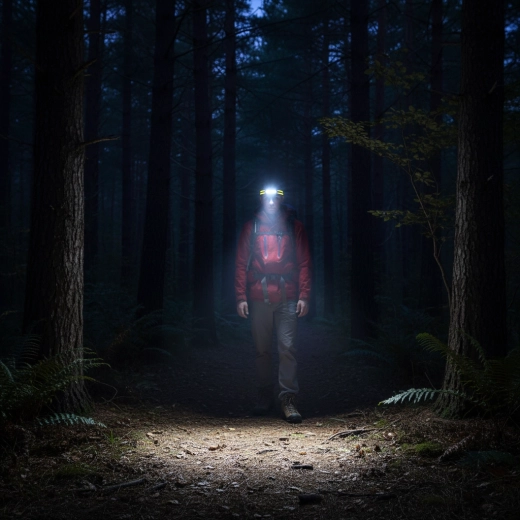 Wide illumination thanks to the LED strip