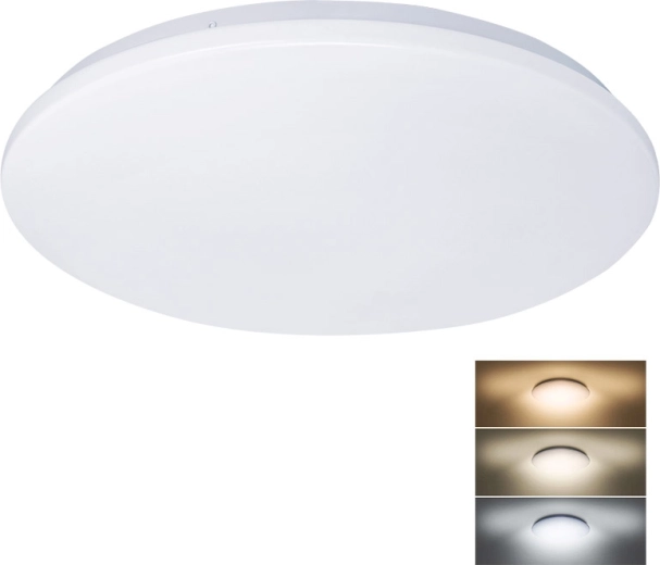 Solight Plain LED plafondlamp 45 cm, 3CCT, 36 W