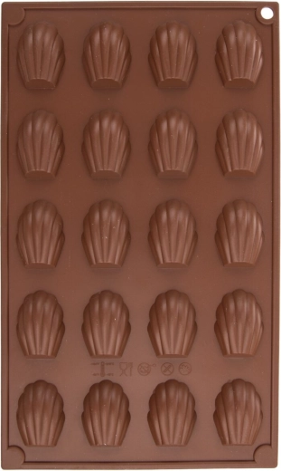 20 coquillages dans un seul moule