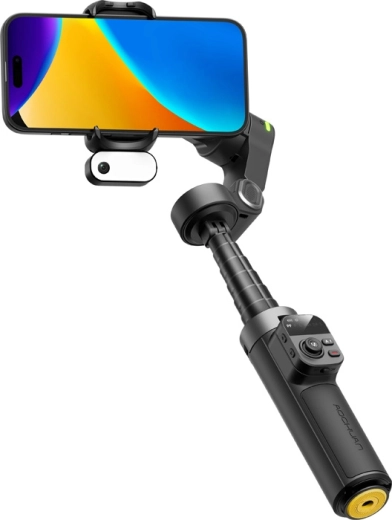 Uitschuifbare stok van 51 cm en Bluetooth-afstandsbediening