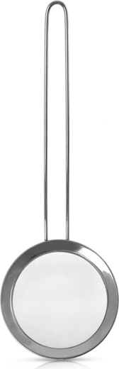 RVS keukenzeef met lange handgreep 12,5 cm