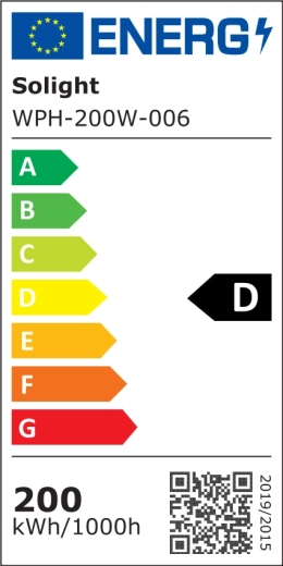Classe énergétique D (étiquette UE)