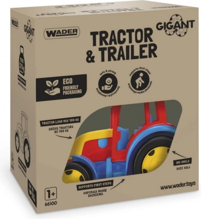 Traktor mit Anhänger Gigant 120 cm