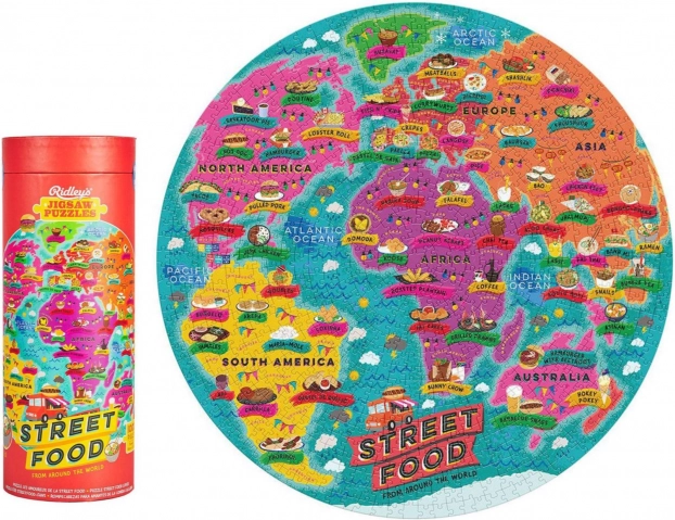 Puzzel voor fijnproevers 1000 stukjes Ridley's Games
