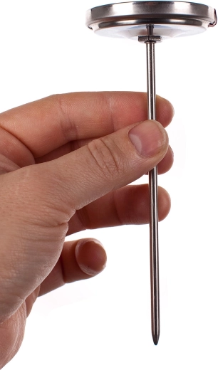 12.5 cm stainless steel probe for precise insertion