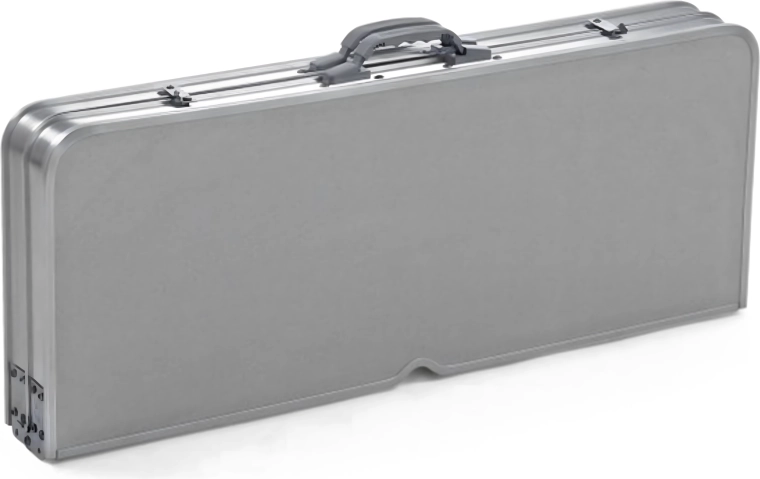 Briefcase-style design for easy carrying