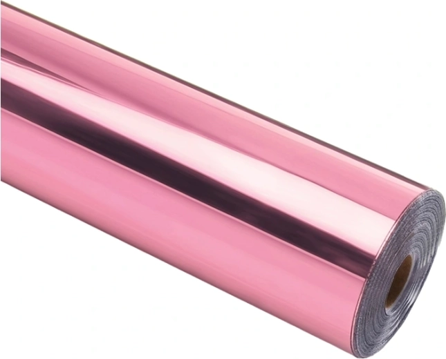 Zelfklevende metallic folie HTVRONT Chrome roségoud 30,5 × 90 cm