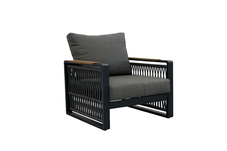 Round-rope weave for a modern look