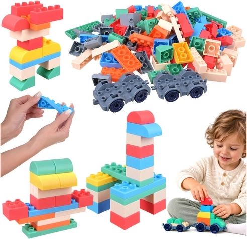 120 Teile für kreatives Bauen