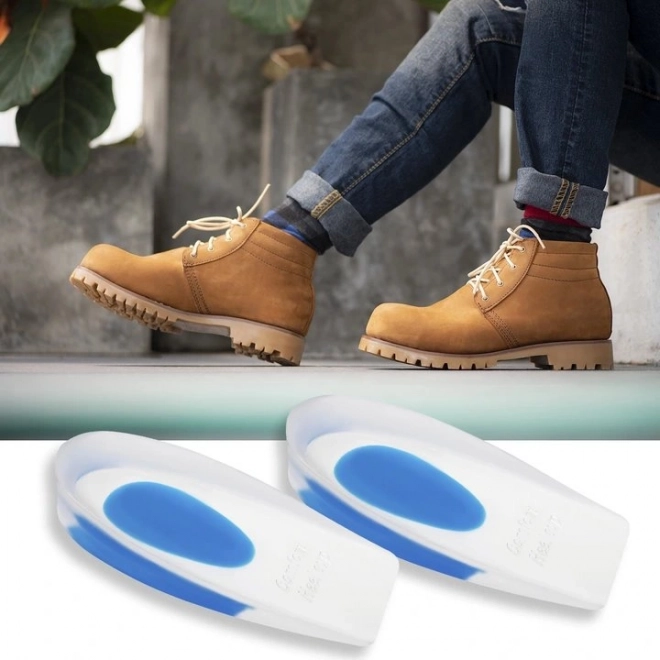 Gel silicone heel pads for shoes 40–46