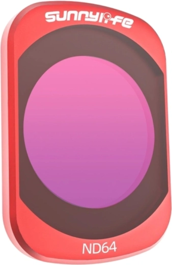 Sunnylife ND64-filter voor DJI Osmo Pocket 3/4 - 1 stuk